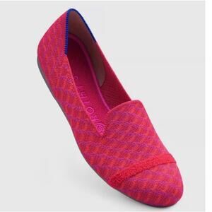 Rothy’s The Loafer Girl's Pomegranate Grid Slip On Size‎ 3